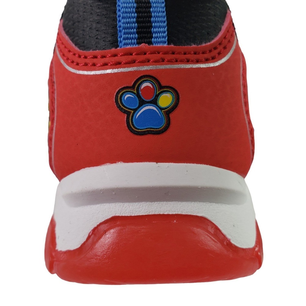 Paw Patrol Toddler Boys Light up‎ Sneakers Size 8 Blue Slip on Lightweight Shoes - Picture 10 of 12